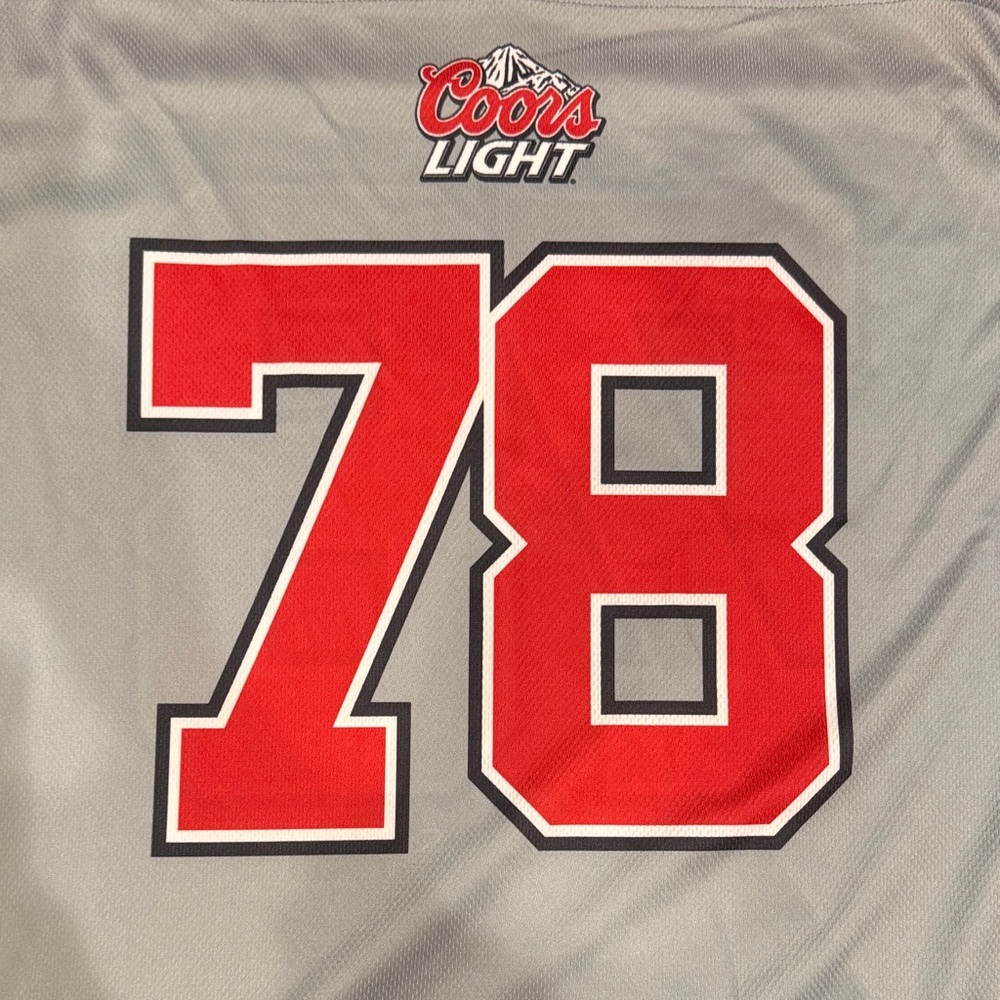 Men's Red and Gray Coors Jersey - Picture 2 of 6
